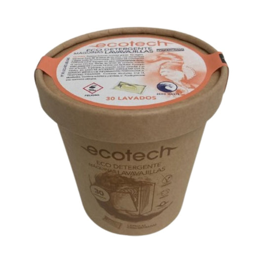 Detergente lavavajillas Eco, Ecotech, 30 Cápsulas