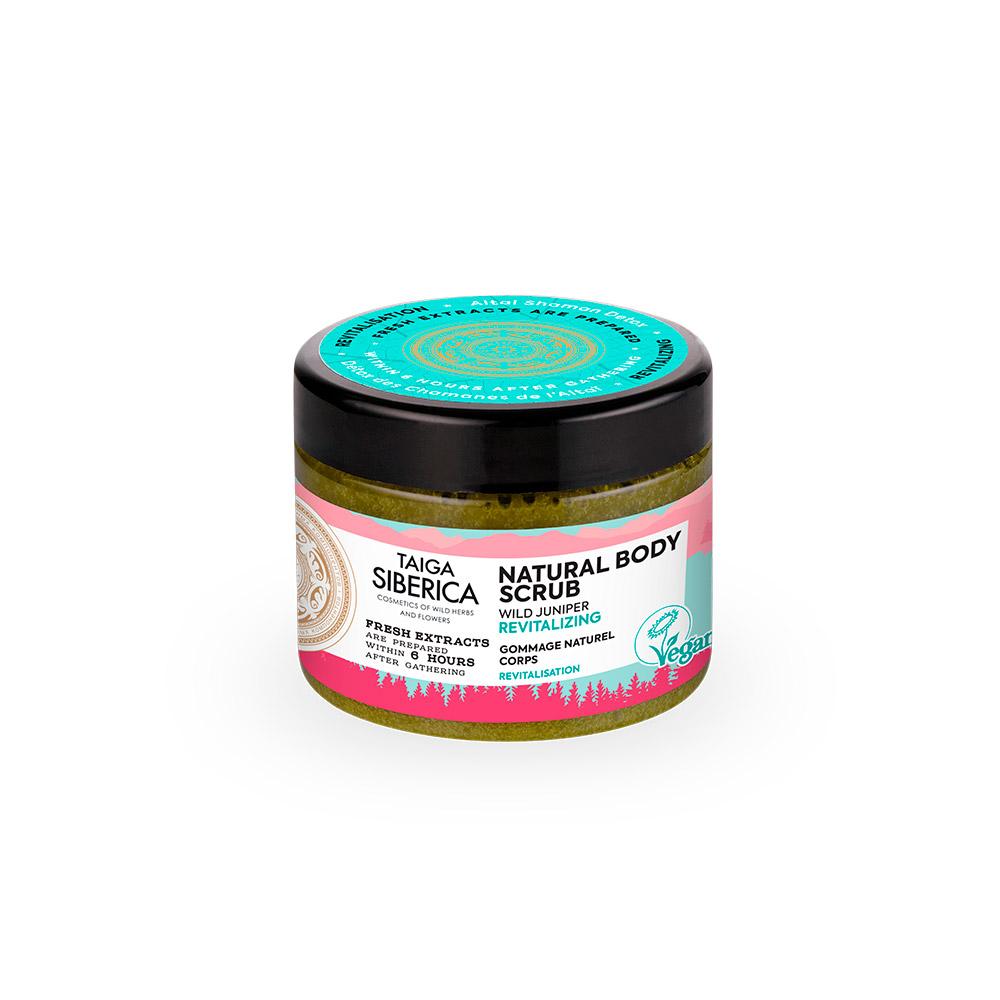 Exfoliante corporal natural Revitalizante Taiga Natura Siberica 300 ml
