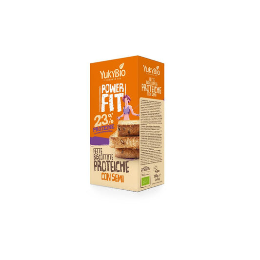 Pan tostado proteico semillas Yukybio 190g