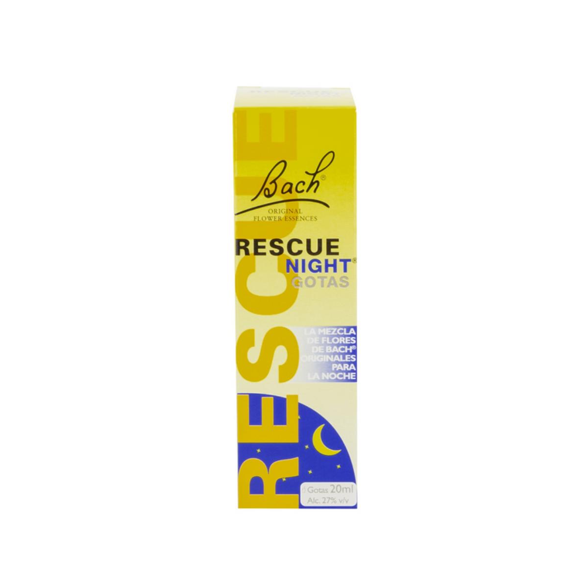 Rescue Night Gotas, 20 ml. Bach Rescue