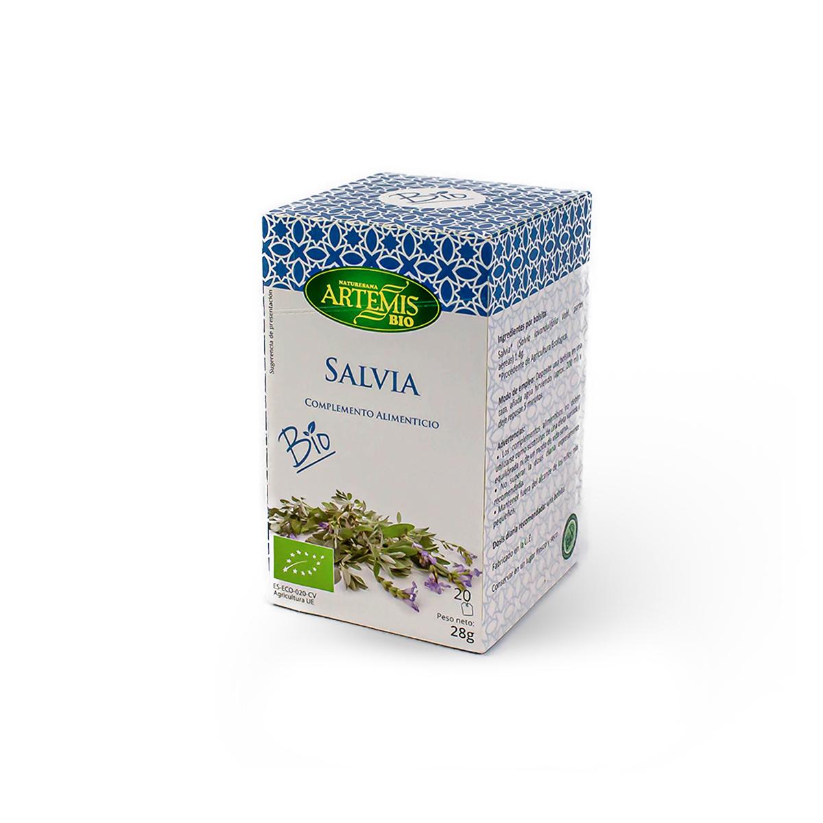 Salvia para Infusión Artemis Bio 20 bolsitas