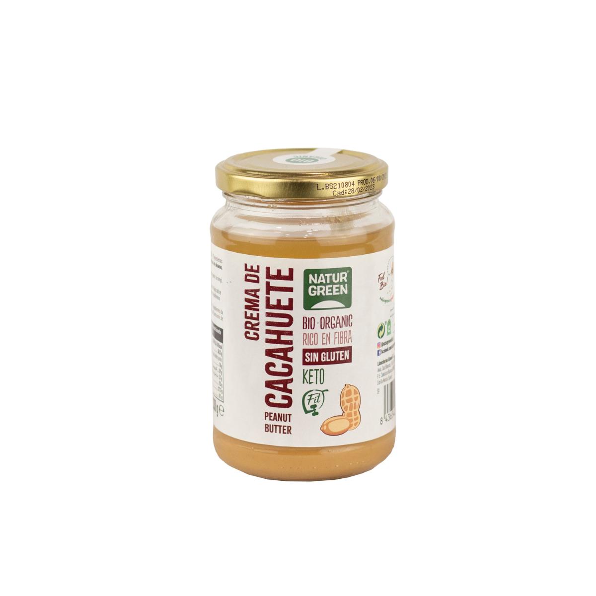 Crema de Cacahuete Bio NaturGreen 330g