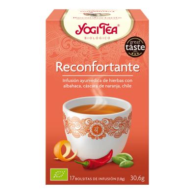 Yogi Tea BIO Reconfortante, 17 bolsitas