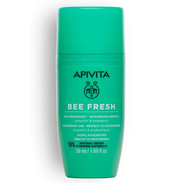 Desodorante aroma Bee Fresh Roll-on 24h Apivita 50 ml
