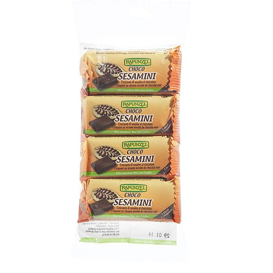 Barrita sesamini choco Rapunzel 4x27g