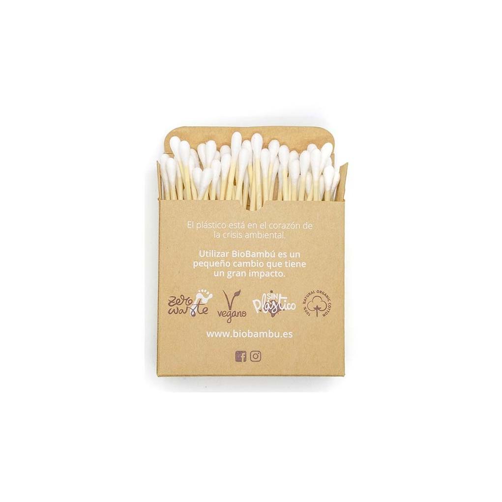 Bastoncillos oídos Bio Bambú 100 uds
