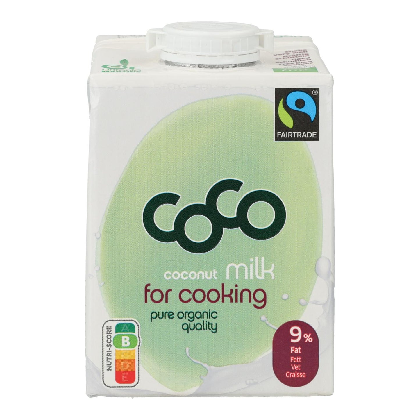 Coco Milk crema para cocinar BIO Dr. Antonio Martins 500 ml