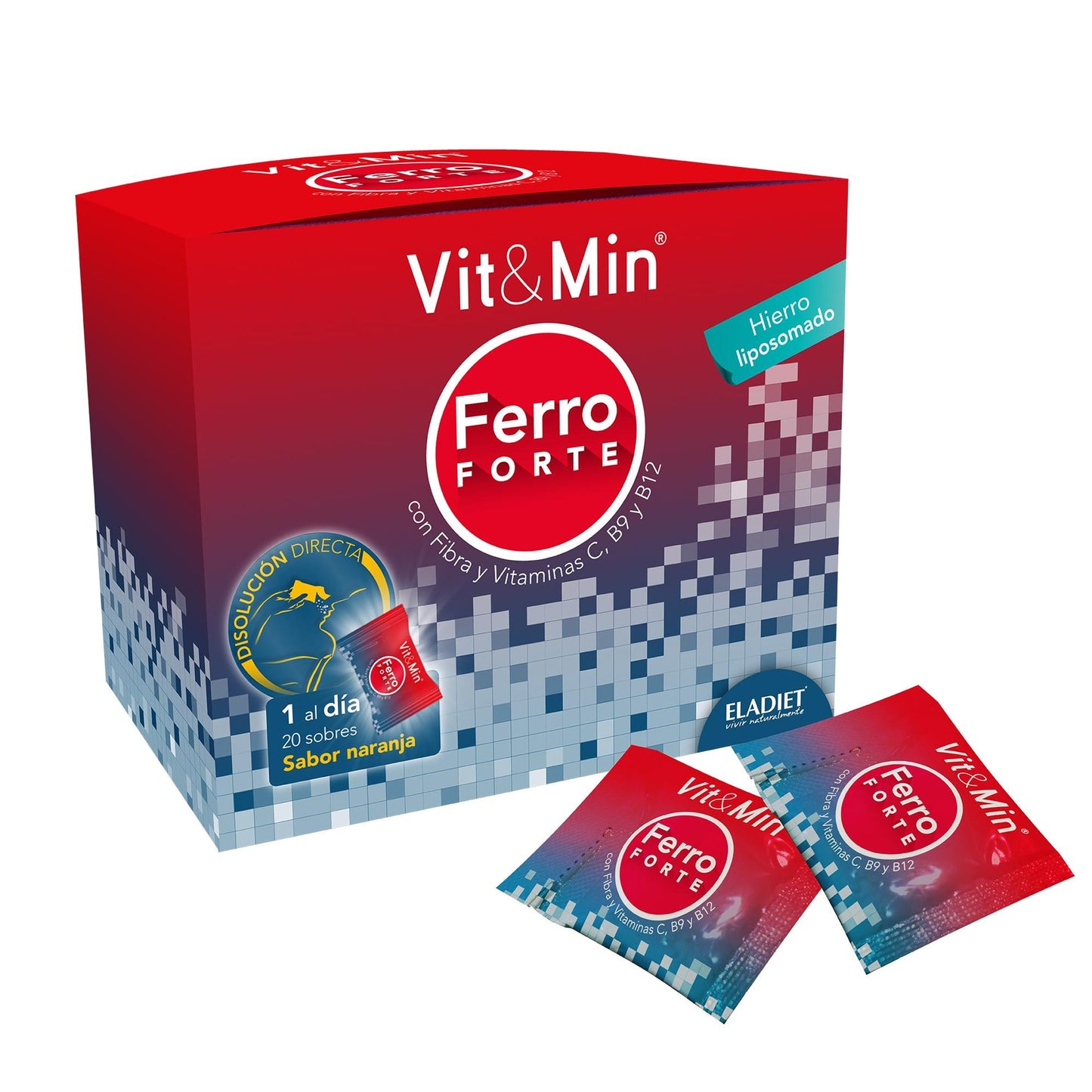 Ferro forte Vit&min Eladiet 20 Sobres
