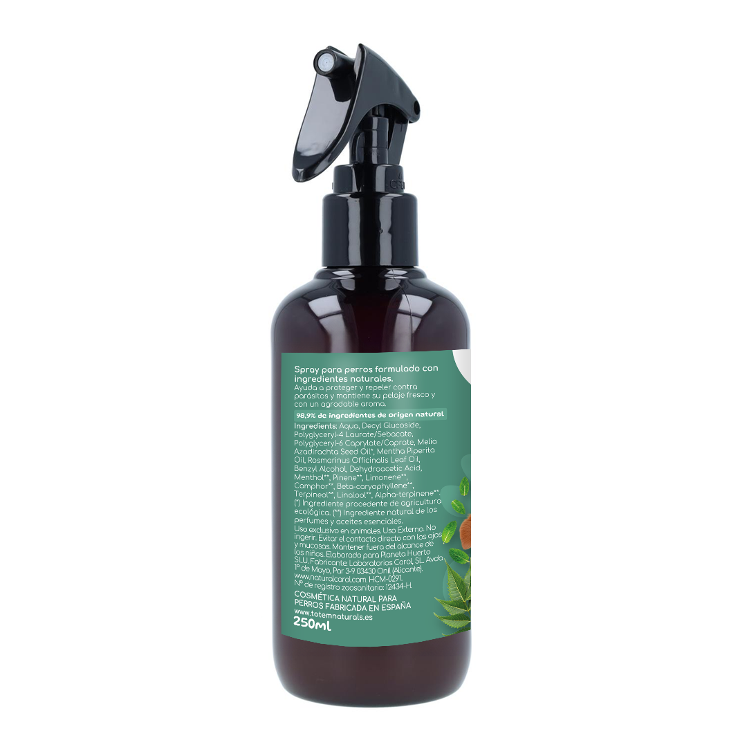 Spray natural repelente para perros Totem Naturals 250 ml
