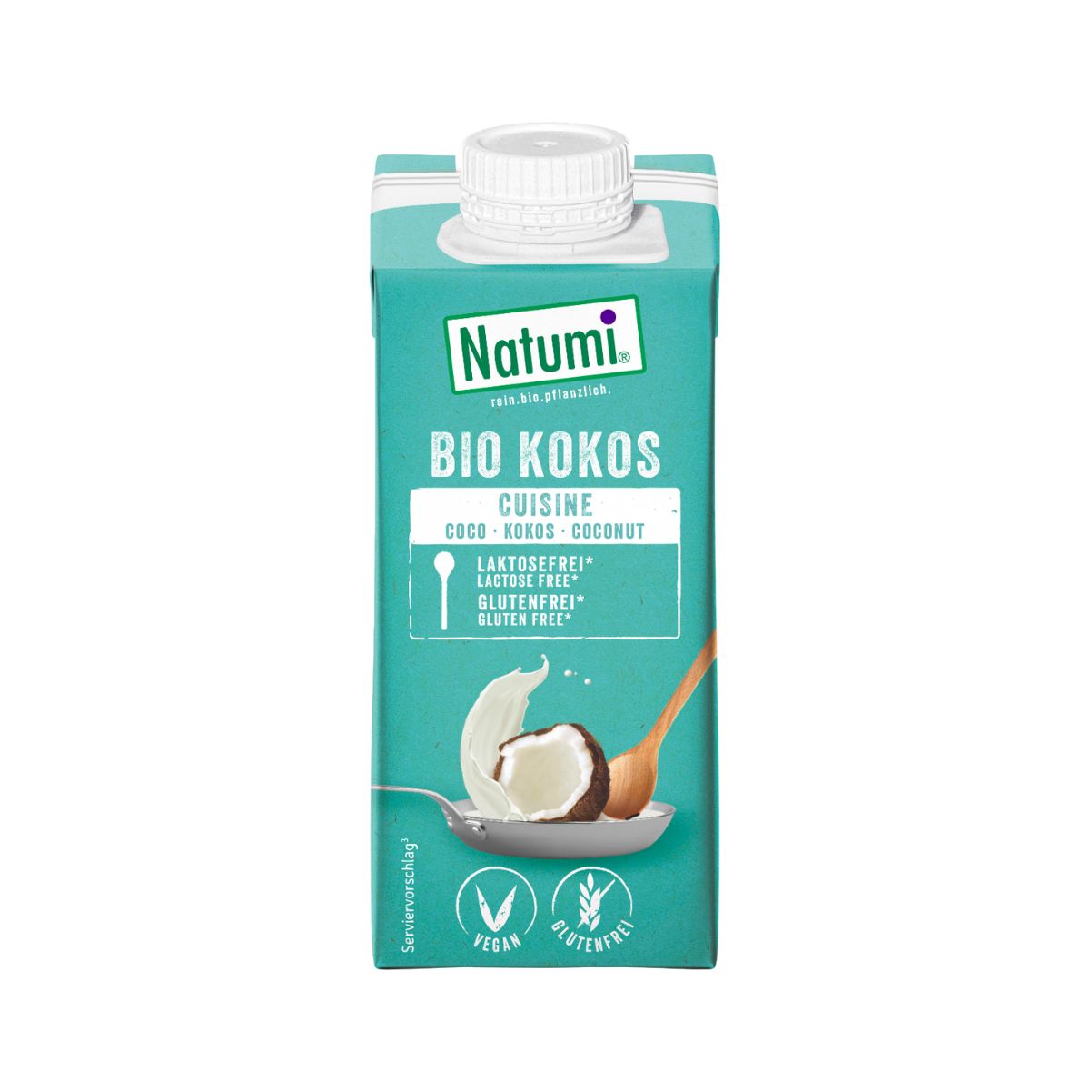 Pack 8uds Bebida de Coco Sin azúcar BIO Natumi 1 L