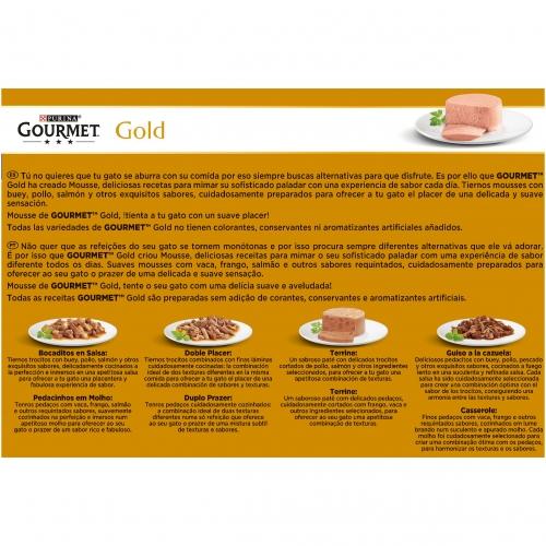 GOURMET GOLD Mousse Surtido Multipack (12 x 85 g)