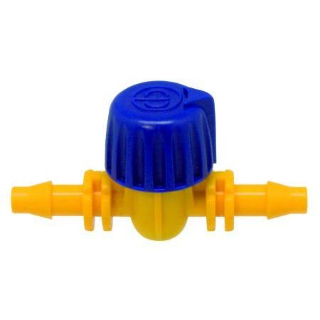 Válvula de cierre microtubo 4 mm Planeta Huerto 3 unidades