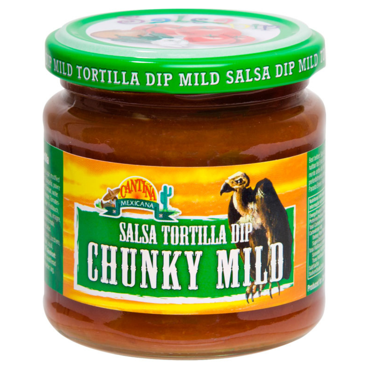 Salsa suave tortillas dip tarro Cantina mexicana 190g