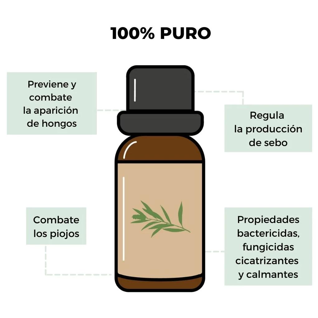 Aceite esencial del Árbol de té puro 100% Arganour 20 ml