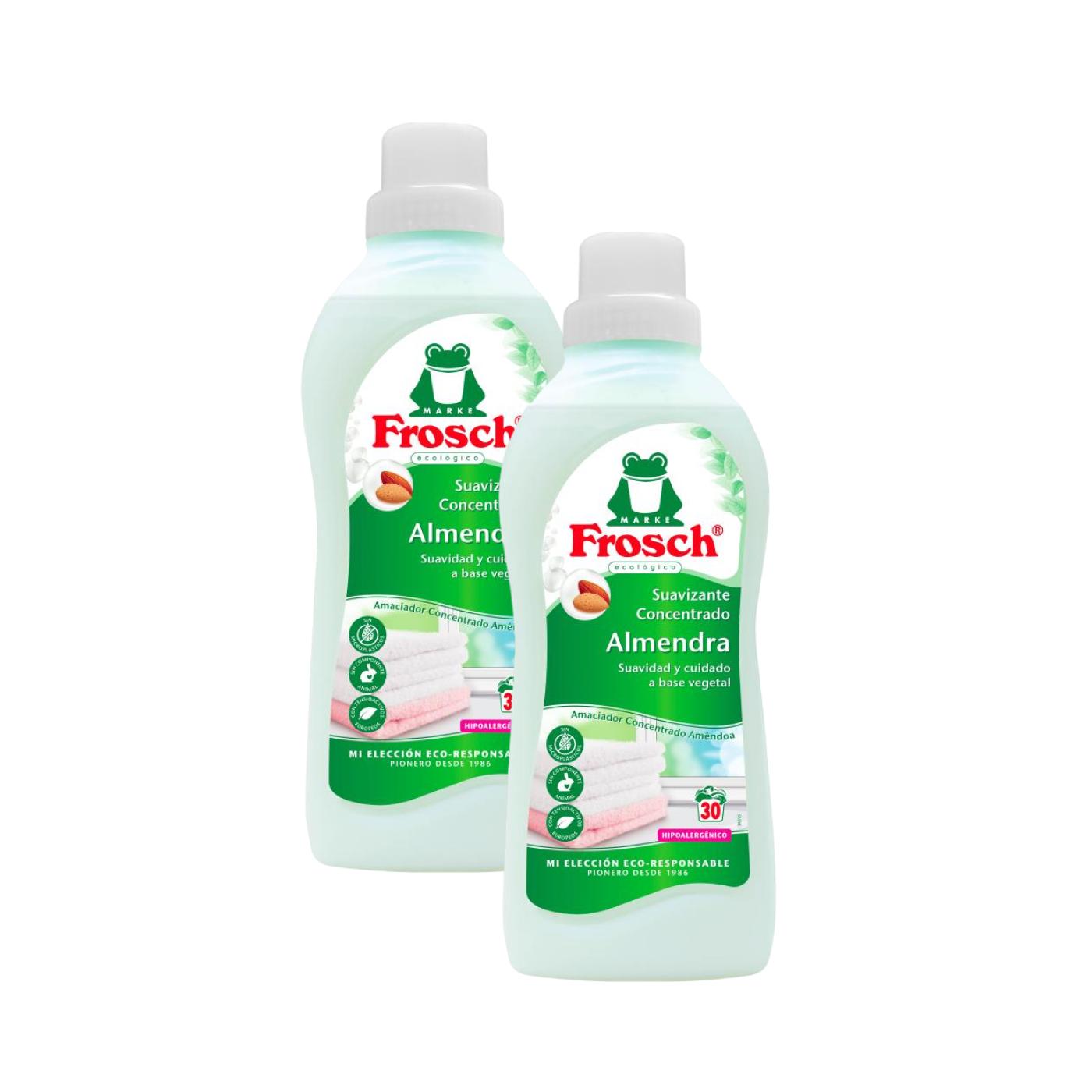 Pack 2x Suavizante almendras Frosch 750 ml