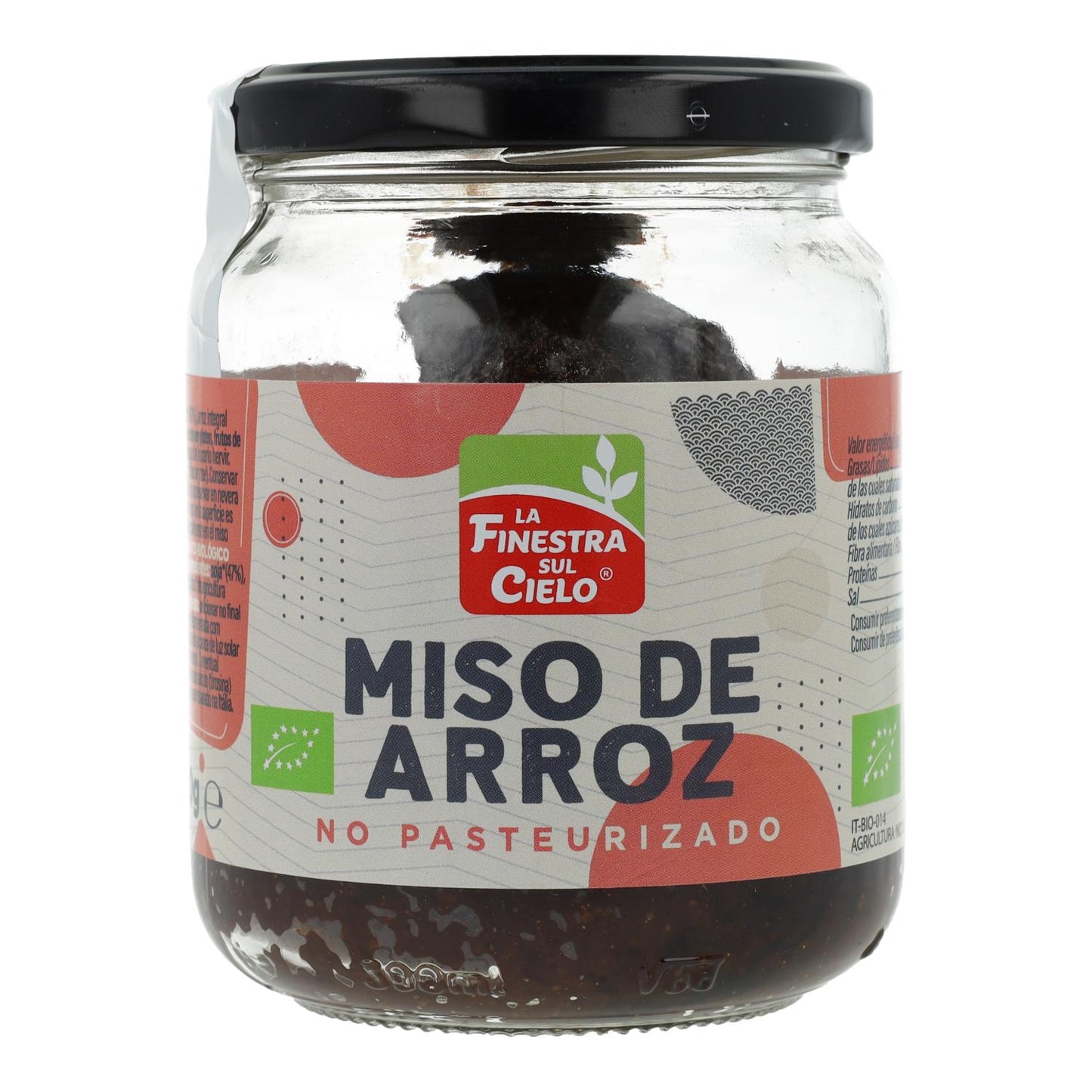 Miso de arroz  BIO La Finestra Sul Cielo 300 g