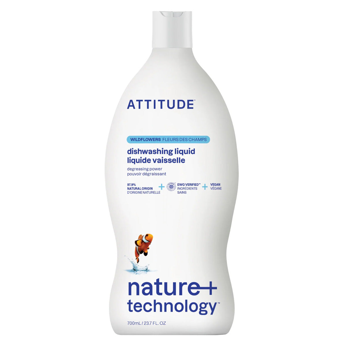 Lavavajillas concentrado Flores silvestres Attitude 700 ml