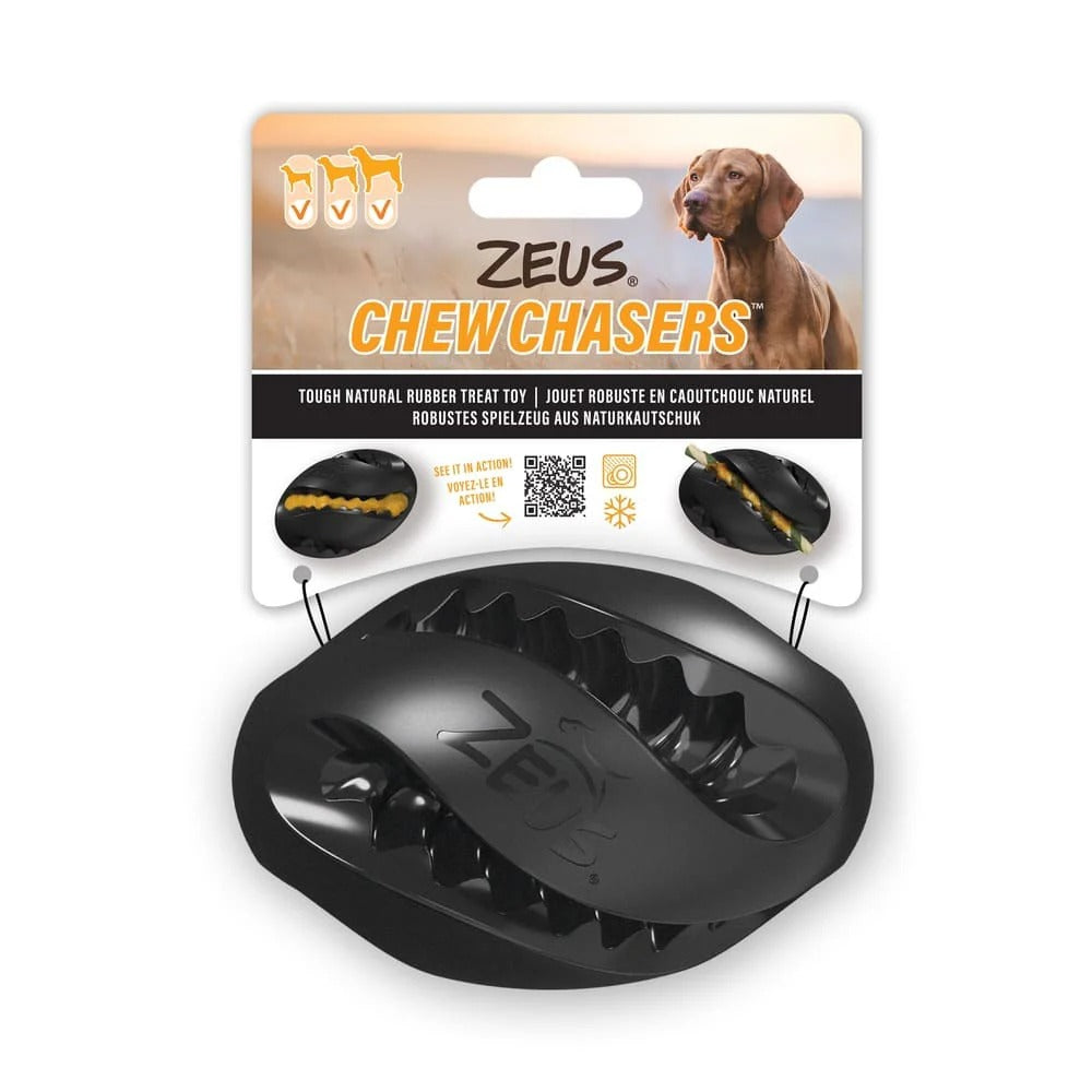 ChewChasers Pelota de Rugby Zeus 12,5cm