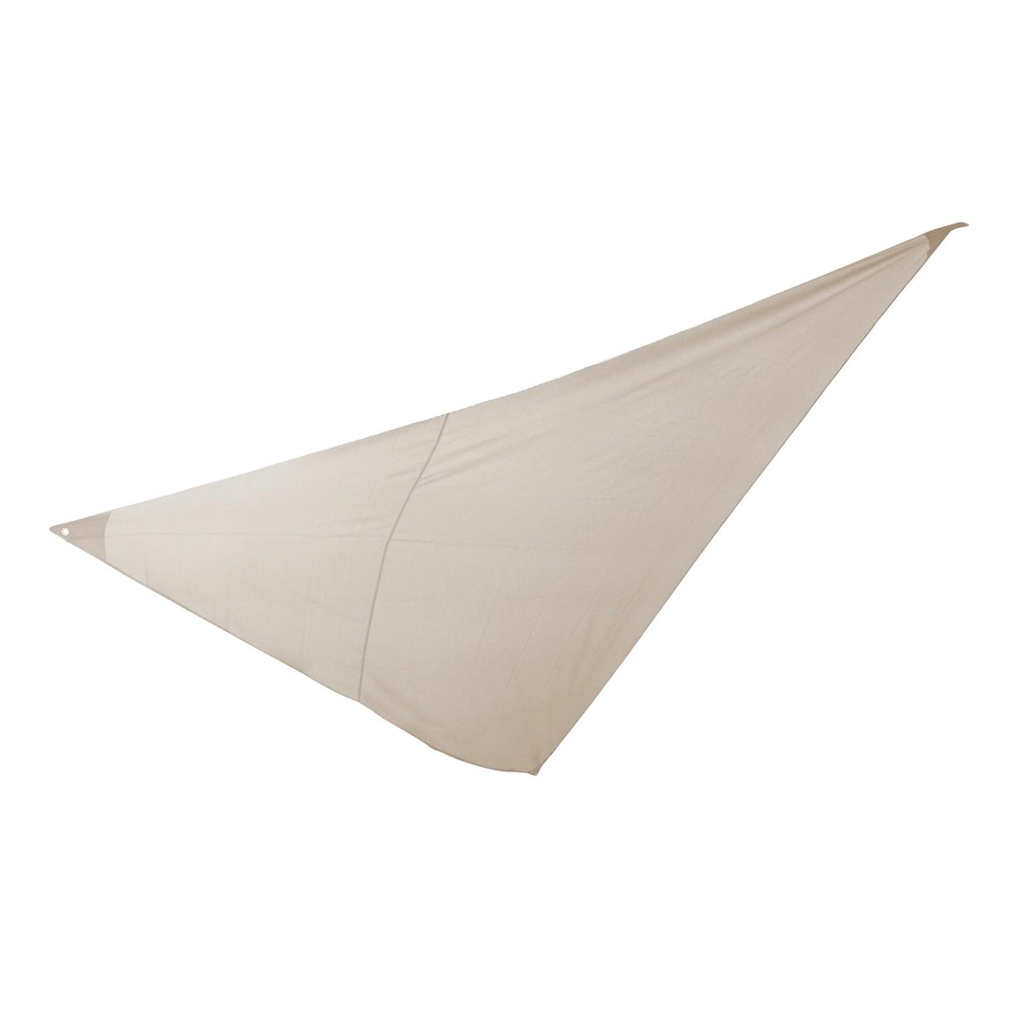 Toldo vela de sombreo triangular 5x5x5m Kb8 Topo