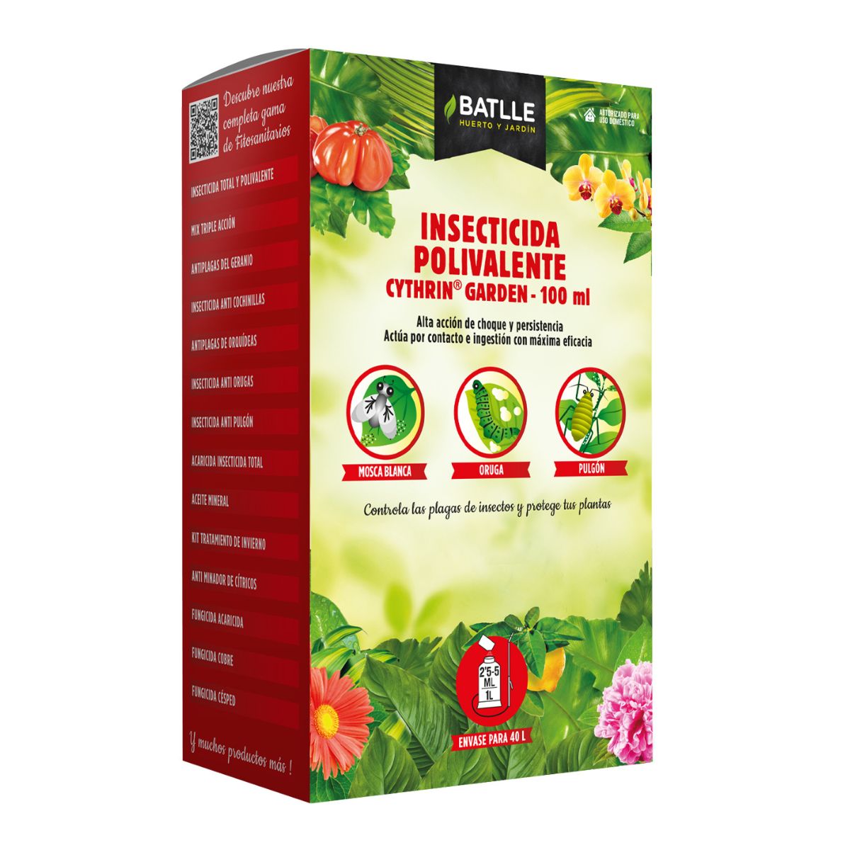 Insecticida Polivalente concentrado Batlle 100 ml