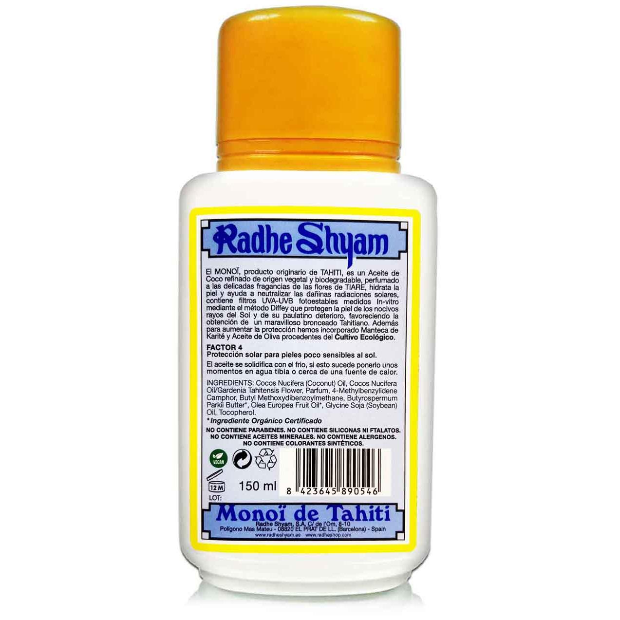 Monoi De Tahiti F.4 Radhe 150 Ml Radhe