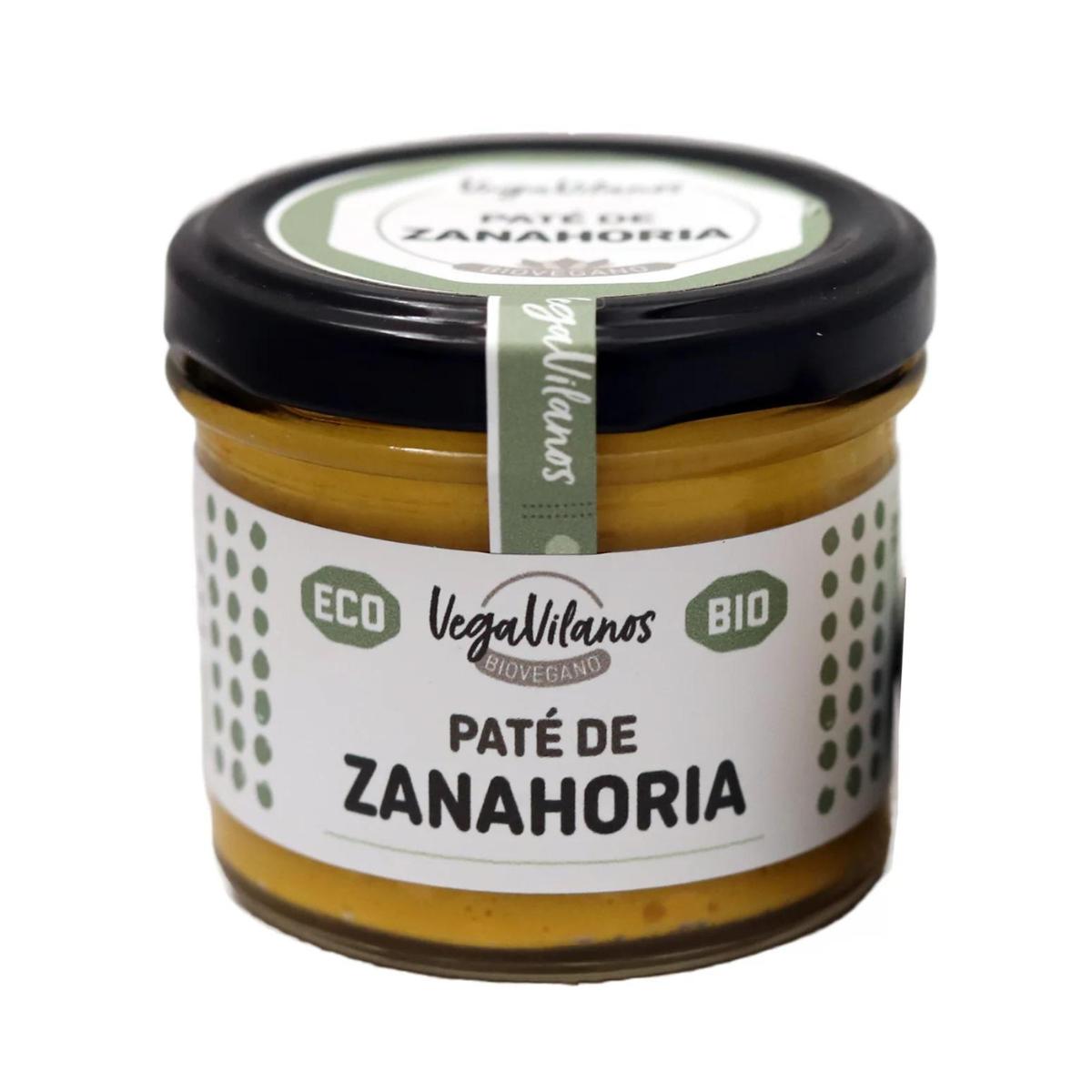 Paté de zanahoria ECO VegaVilanos 100 g