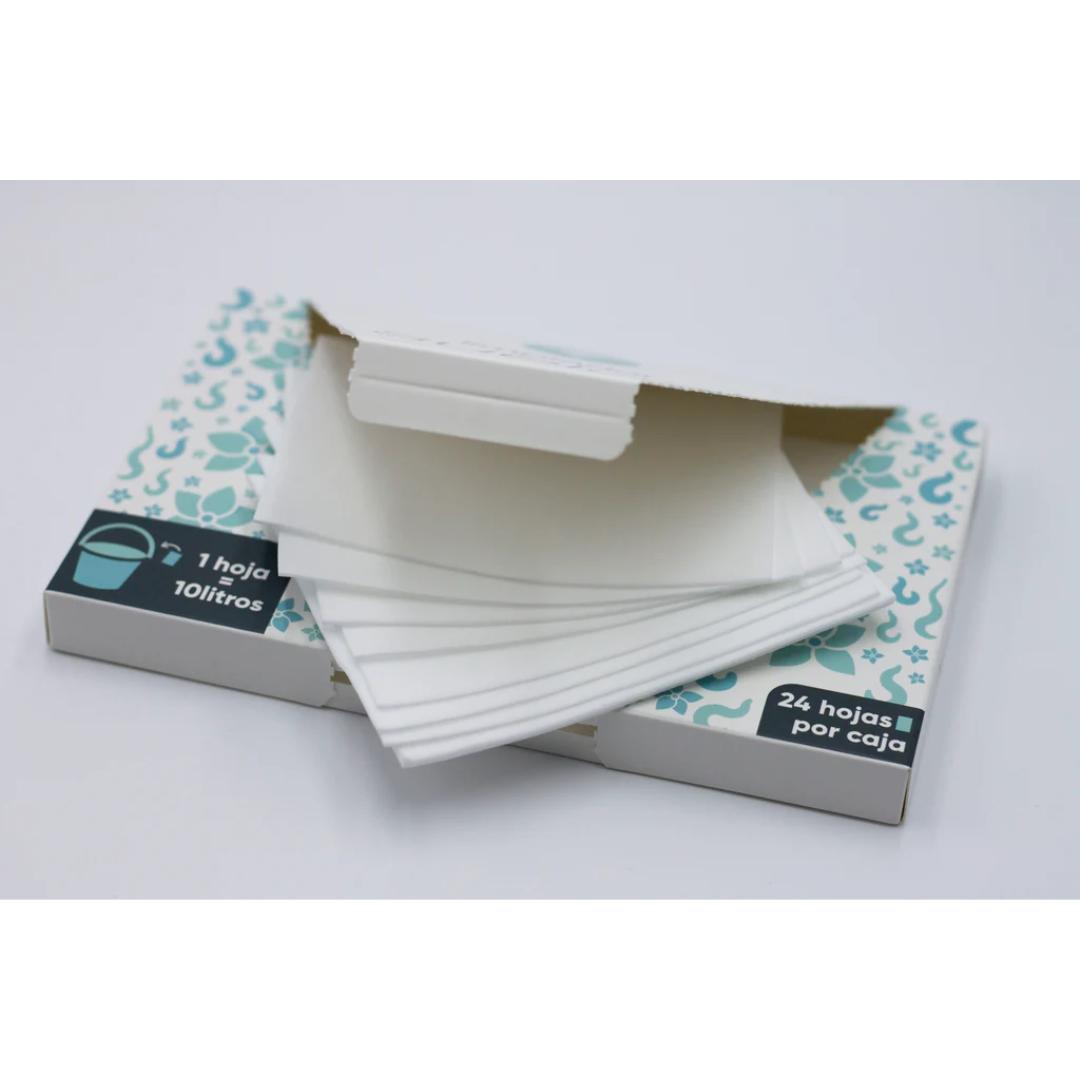 Limpiador Suelos en Láminas Sin fragancia Neletab 24 uds