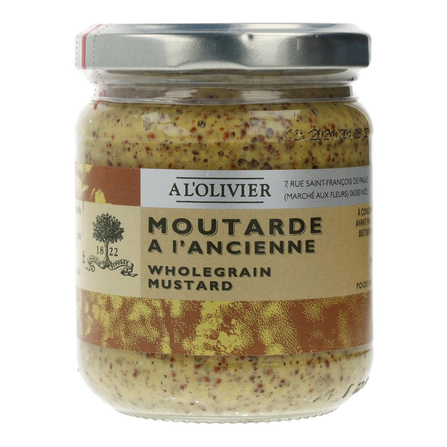 Mostaza a la Antigua A Lolivier 200 g