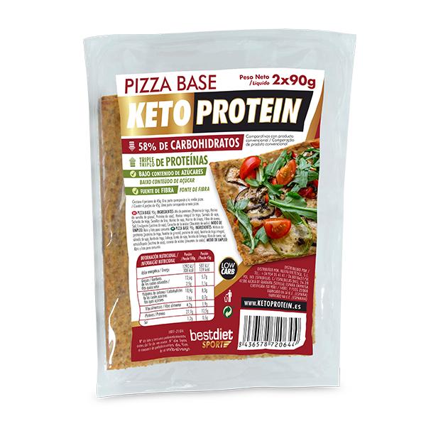 Base de Pizza Keto Protein (2 unds x 90g)