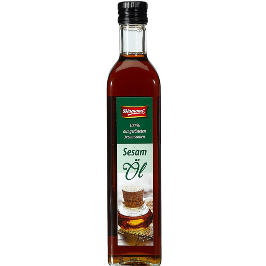 Aceite de Sésamo Tostado al 100% Diamond 500 ML.
