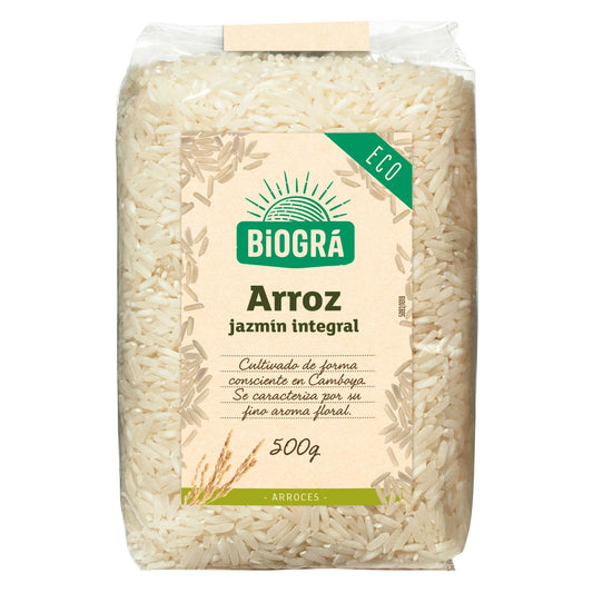 Arroz Jazmin Integral Bio 500 g Biográ