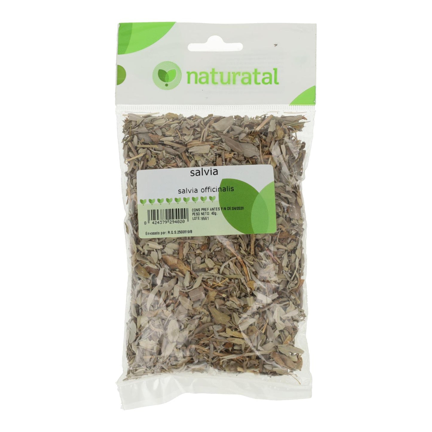 Salvia (Salvia Officinalis) Naturatal 40Gr