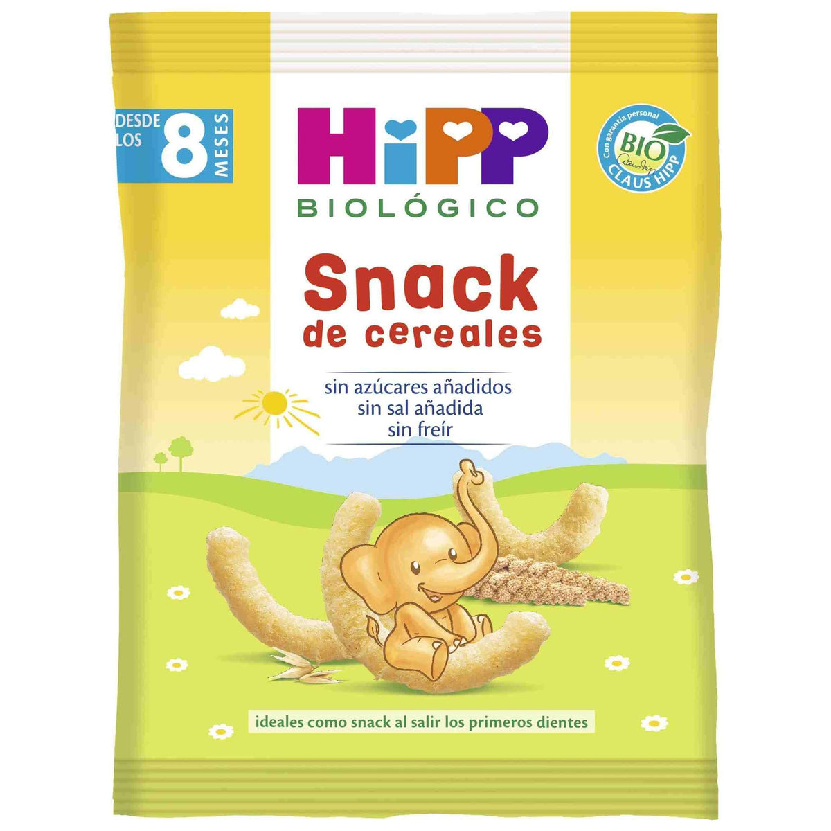 Snack de cereales en forma de gusanitos bio +8 meses HiPP 30 g