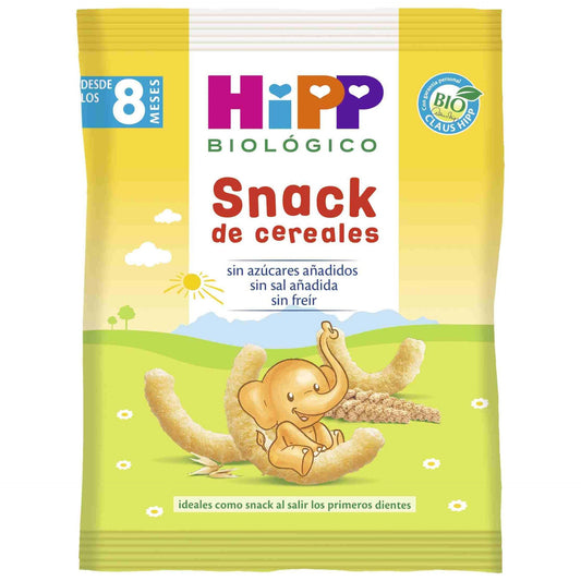 Snack de cereales en forma de gusanitos bio +8 meses HiPP 30 g