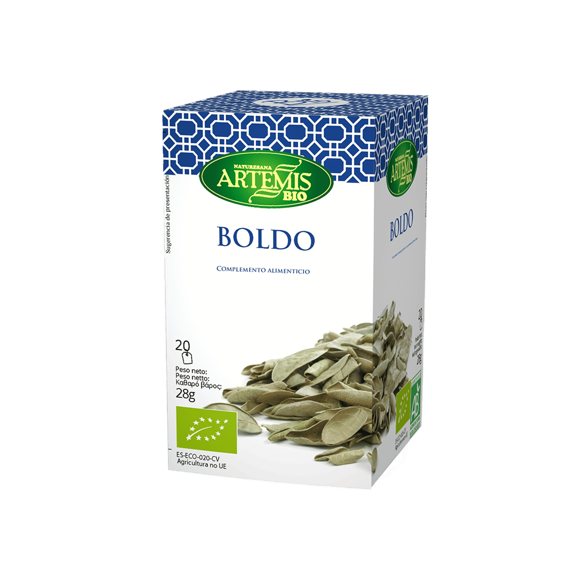Boldo para Infusión Artemis Bio 20 bolsitas
