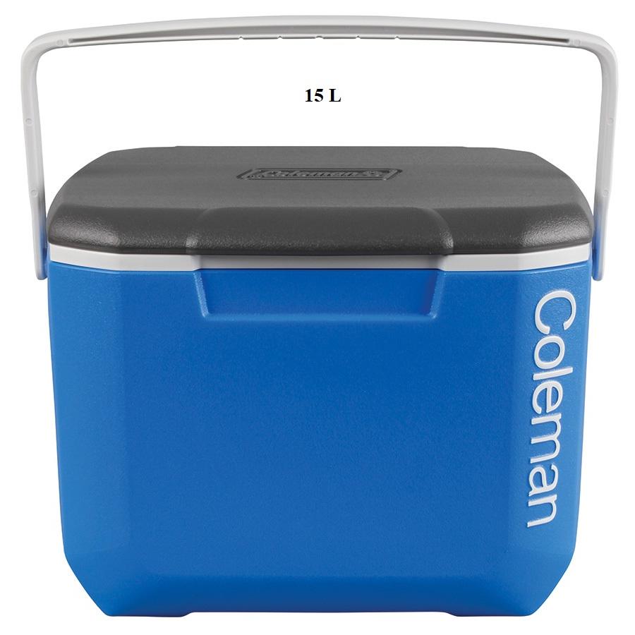 Nevera Rígida Azul y Blanca Coleman