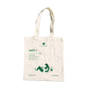Bolsa de tela con diseño mujer Planeta Huerto 40cm x 40cm