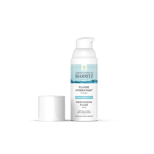 Fluido facial hidratante hydra protect + 50 ml Biarritz