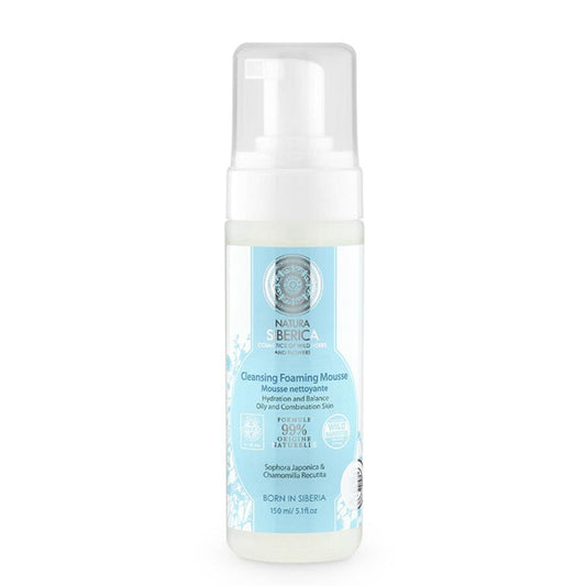 Mousse limpiador espumoso Natura Sibérica, 170 ml