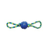 Zeus Fitness TPR Pelota y Cuerda Doble Tug, 40cm