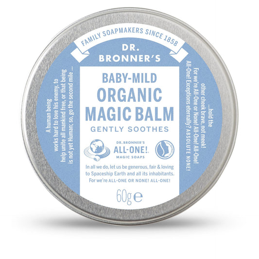 Bálsamo Mágico corporal BIO neutral para Bebé Dr. Bronners 60 g