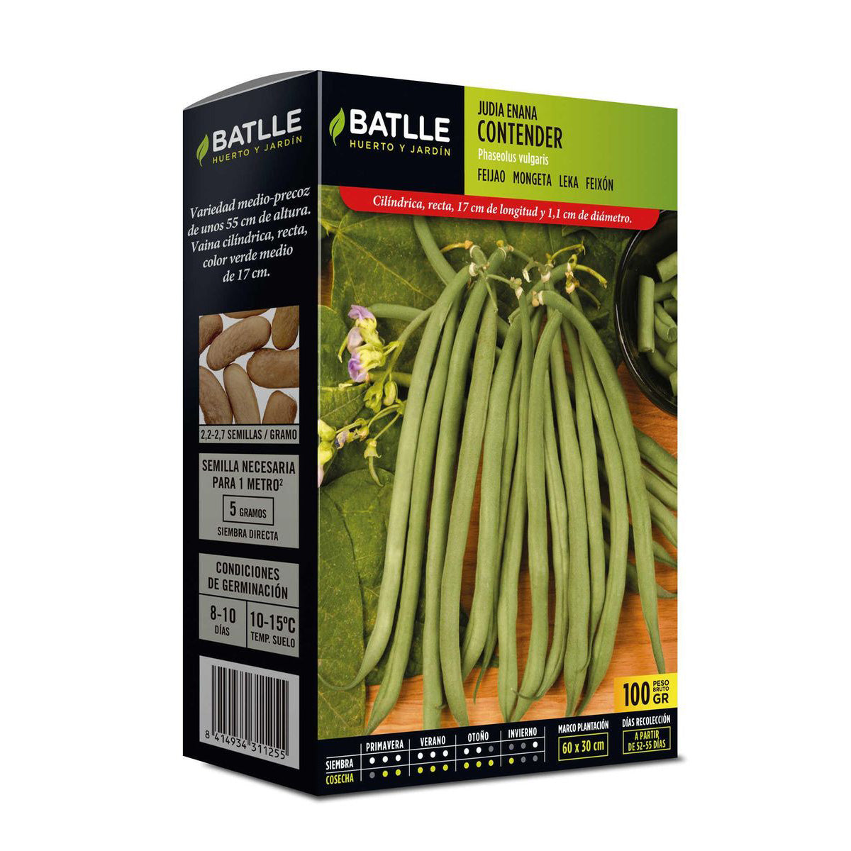Semillas de Judía Contender 100 g Batlle