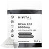 BCAA 2:1:1 6000 mg Hivital 720 gramos de polvo vegano
