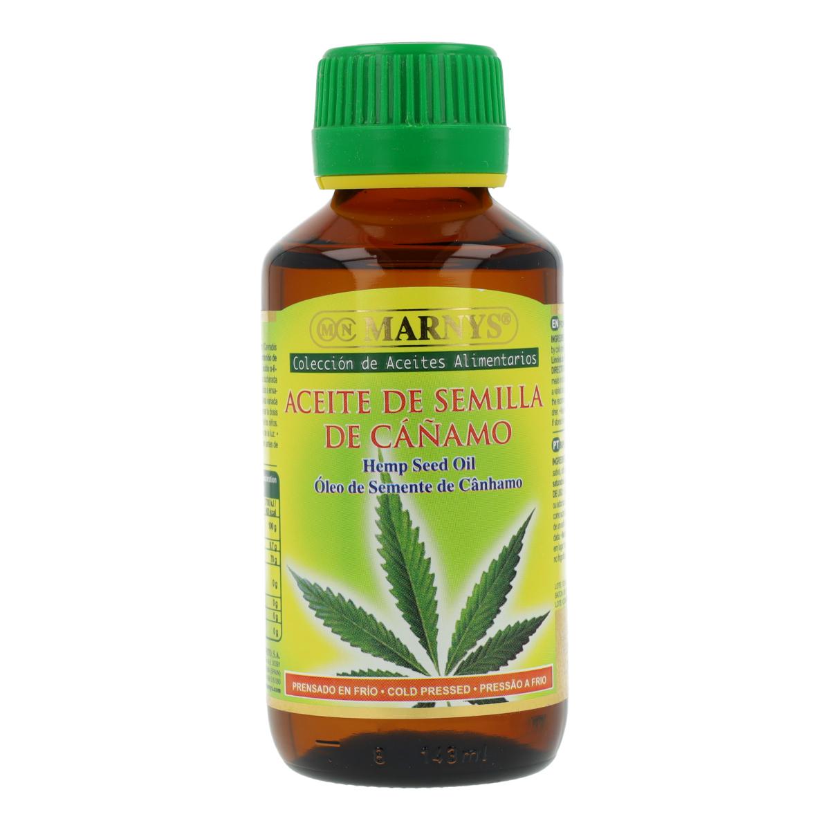 Aceite puro de semilla de cáñamo Marnys 125 ml