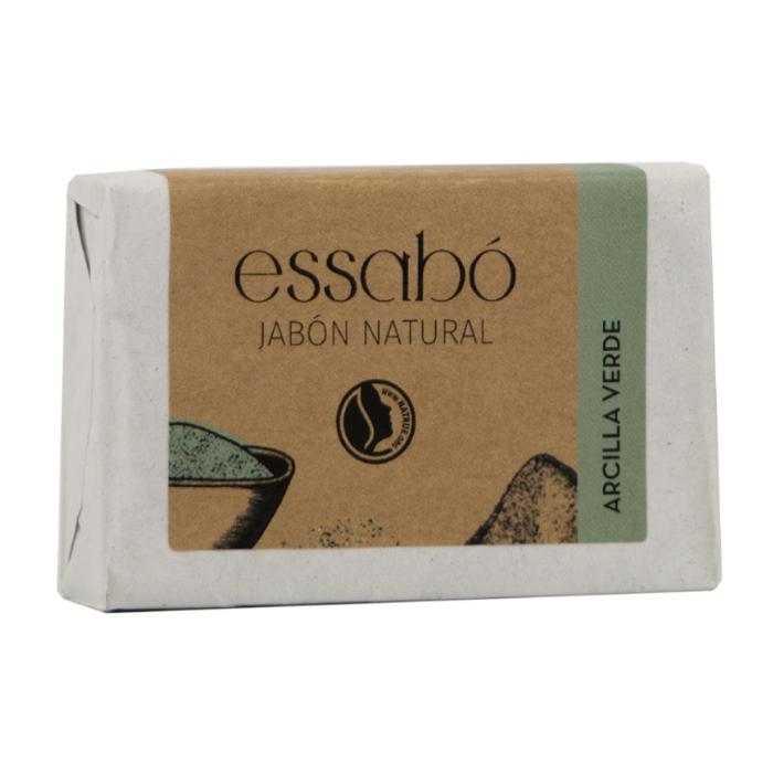Jabón de Arcilla Verde Artesanal Essabó 100g
