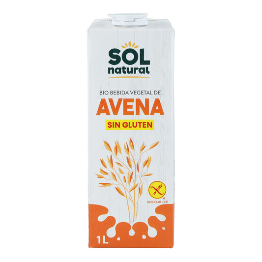 Bebida de Avena Sin Gluten Bio Sol Natural 1 L