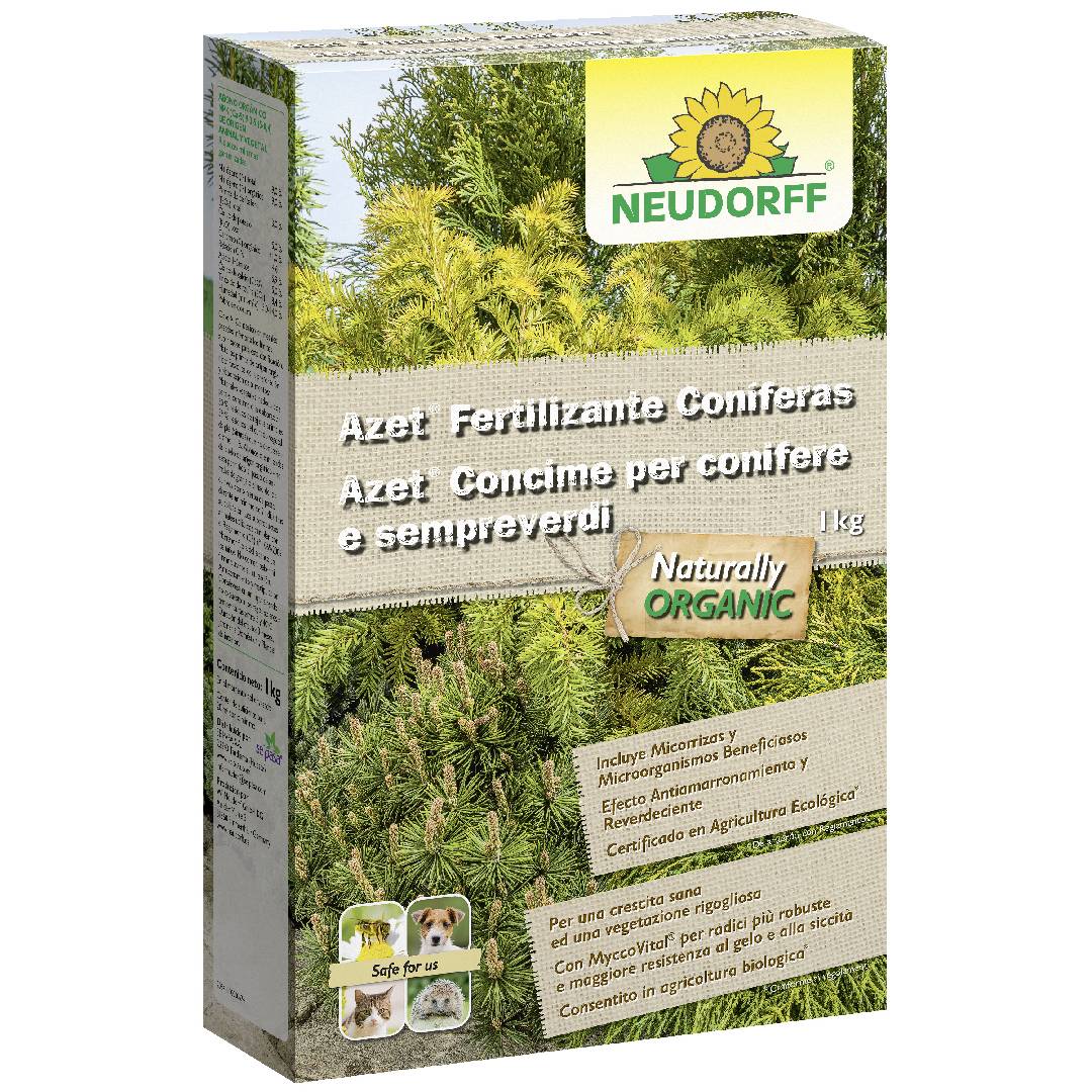 Fertilizante Coníferas Ecológico 1 kg Neudorff