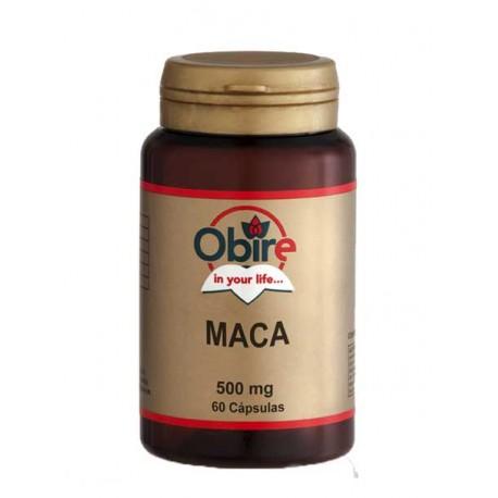 Maca 500 mg Obire, 60 cápsulas
