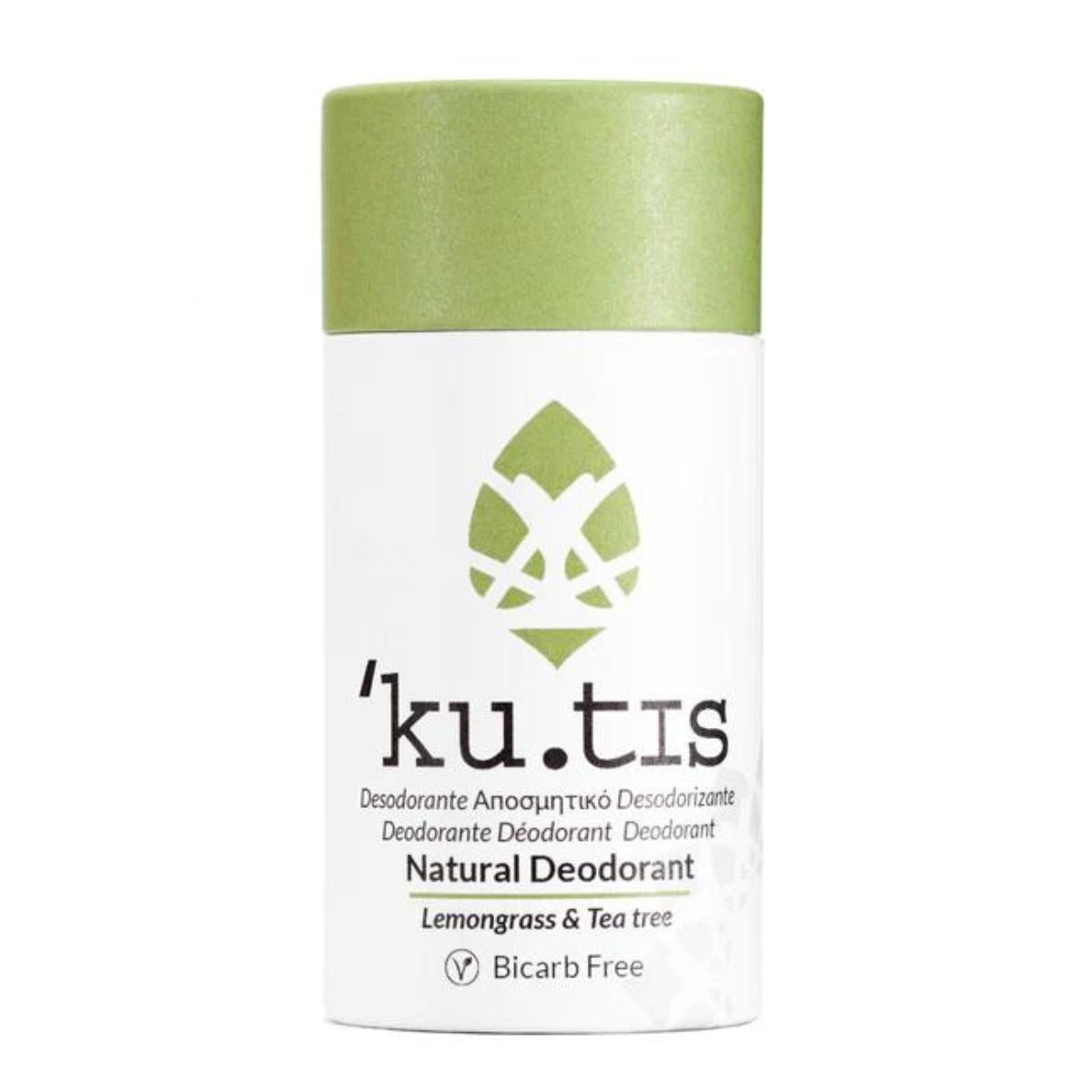 Desodorante Vegano sin Bicarbonato de Lemongrass y Árbol de Té 50 g