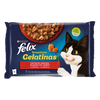 FELIX Sensations Festin de Sabores en Gelatina 4x85g